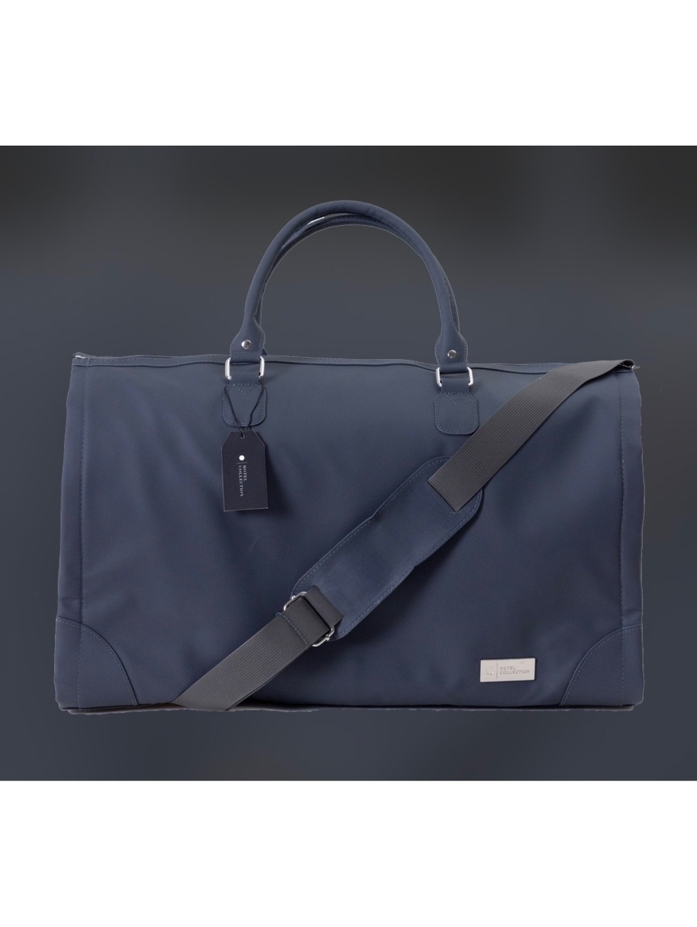 Hotel Collection Navy Travel Duffle Bag - TSA Compliant, Durable, Elegant Design